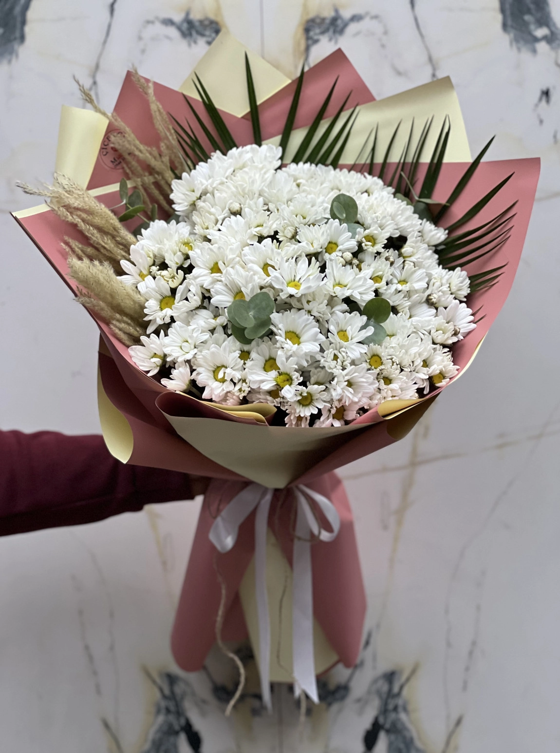 Beyaz Papatya Buketi