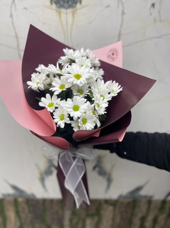 Klasik Boy Papatya Buketi