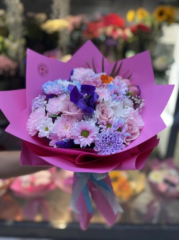 Pembe Ağırlıklı Mevsim Buket’i