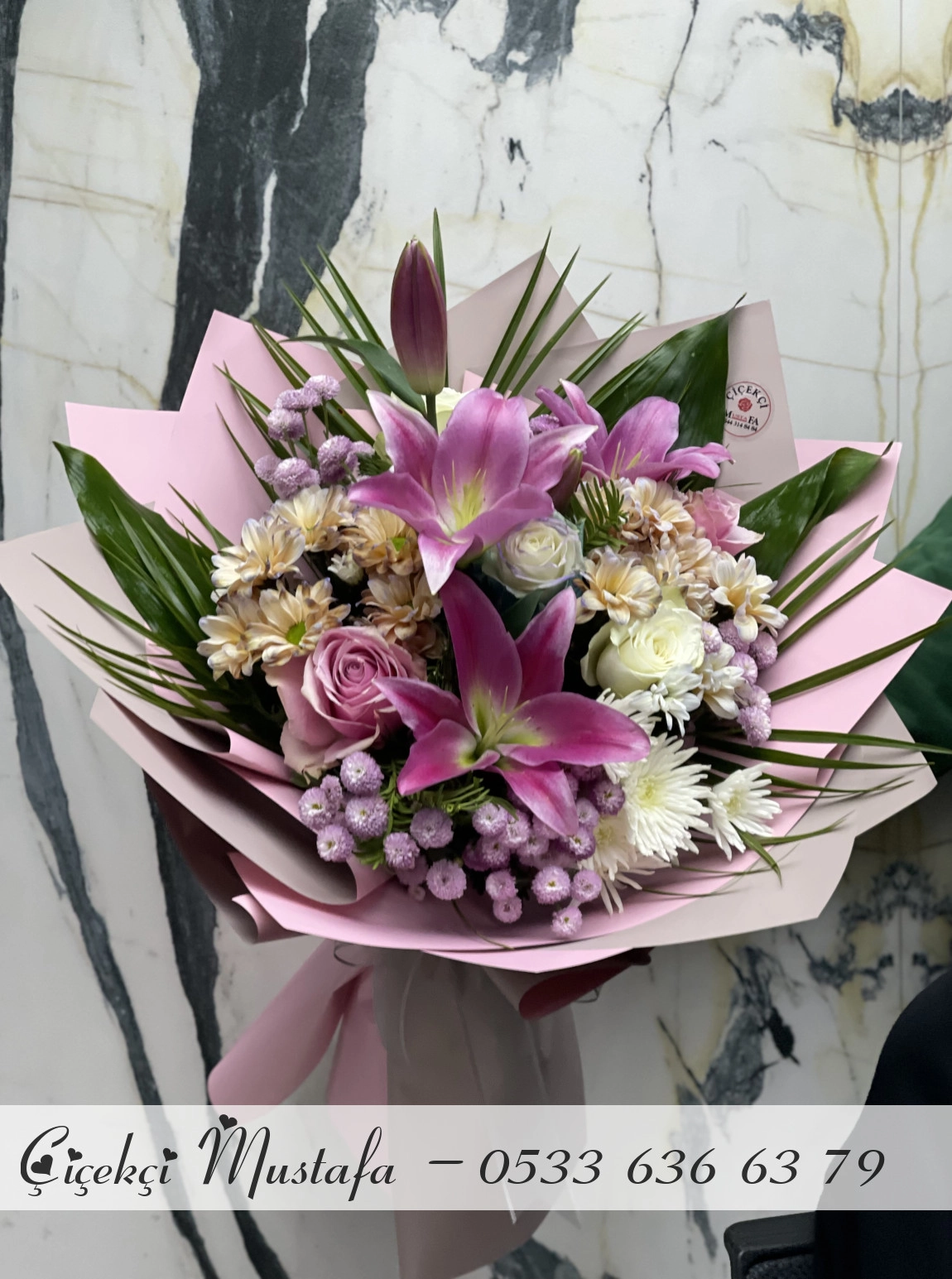 Vip Özel Tasarım Karışık Buket